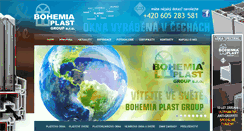 Desktop Screenshot of bohemiaplast.cz
